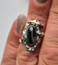 Sterling silver gothic ring - Image 3