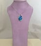 Teardrop Pendant in Peacock Colours - Image 5