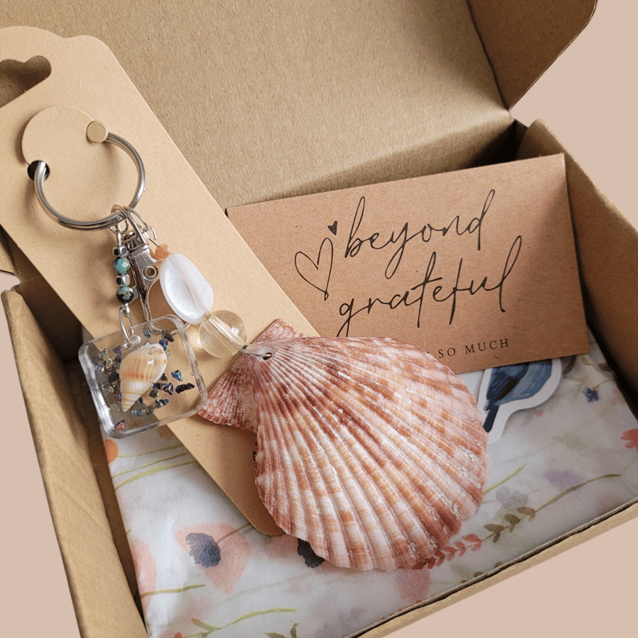 Resin Shell Bag Charm 