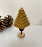 Mini Christmas Trees on Stand in Traditional Colours of Red, Green, and Gold - Image 5