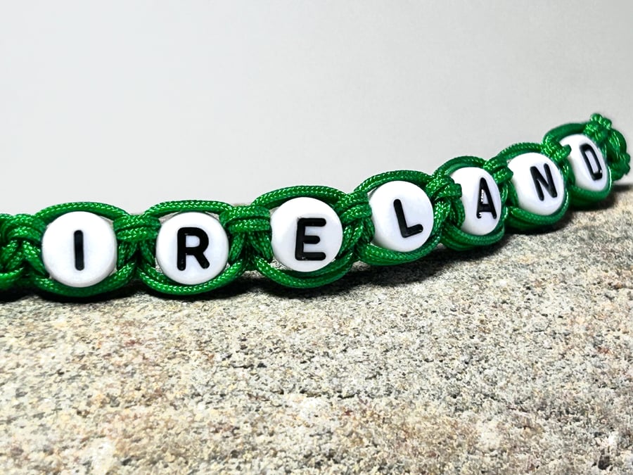 Ireland bracelet unisex adjustable 