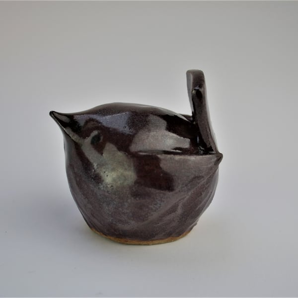 Deep brown wood fired wren 