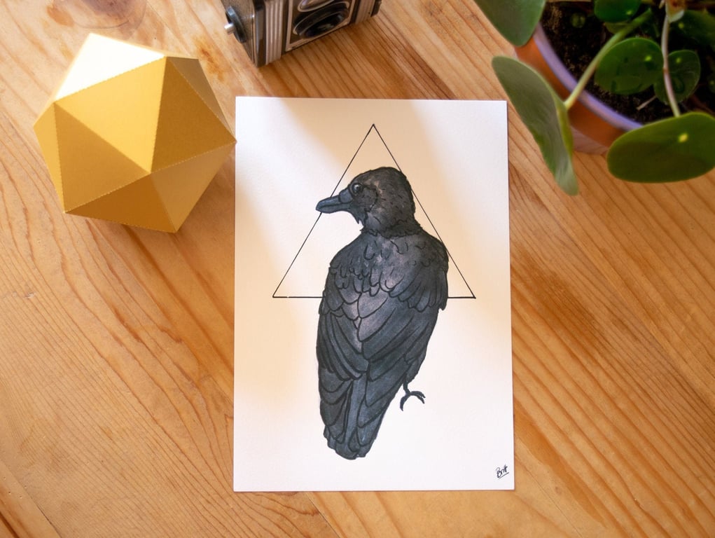 The Crow Print