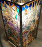 Spring Trees Stained Glass Lamp - Image 2