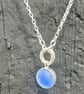 spinning sea marble silver pendant - Image 8