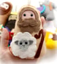 Felt Nativity Advent Garland. Handmade set of 24 felt decorations. - Image 4