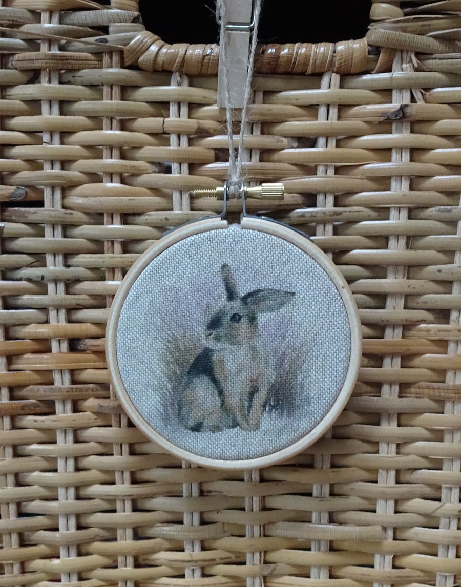 Rabbit Hanging Hoop