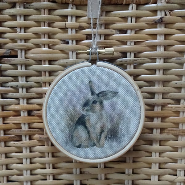 Rabbit Hanging Hoop