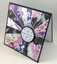 Handmade sunburst style birthday card - Image 1