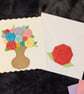(Free UK Delivery)3D Origami Flower Bouquet Card - Bottle of Flowers  - Image 3