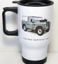 Land Rover SWB Series 3 1977 - 14fl oz Stainless Steel Travel Mug - Image 3