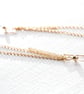 Handmade 14K Gold Filled Triple Chain Drop Earrings - Image 1