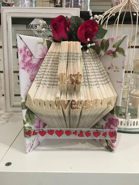 1st Anniversary MMF Book Folding Pattern - EMAILED PDF PATTERN