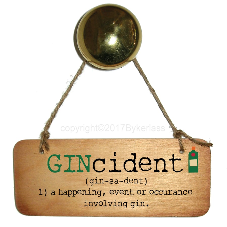 Gincident Sign