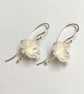 Dandelion seed eardrop made from Silver - Image 10
