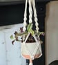 Macrame Plant Hanger with tassel  - Image 4