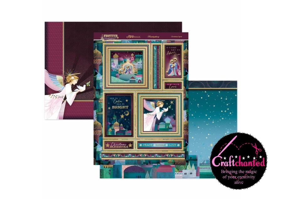 Hunkydory - Festive Radiance - Mirri Magic - Christmas Spirit Luxury Topper Set