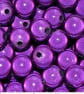4-12 mm Round Dark Purple Illusion Miracle Acrylic beads for DIY Handcraft Jewel