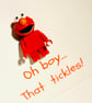 ELMO - Framed minifigure - Sesame Street - Cute - Image 3