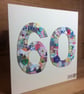 60th patchwork birthday card - Image 4