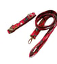 Bespoke Handmade Dog Lead and Collar, dog accessories