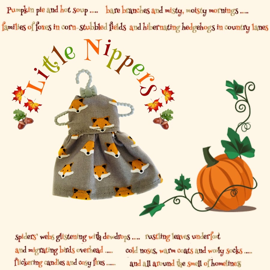 Reduced - Foxy Faces Little Nippers’ Dress