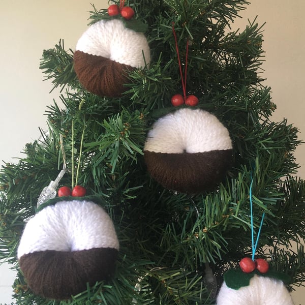 Christmas Pudding Hanging Christmas Tree Decoration