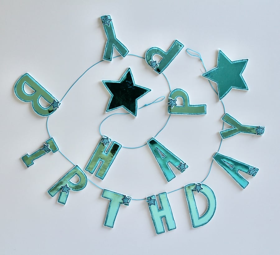 'Happy Birthday' Garland