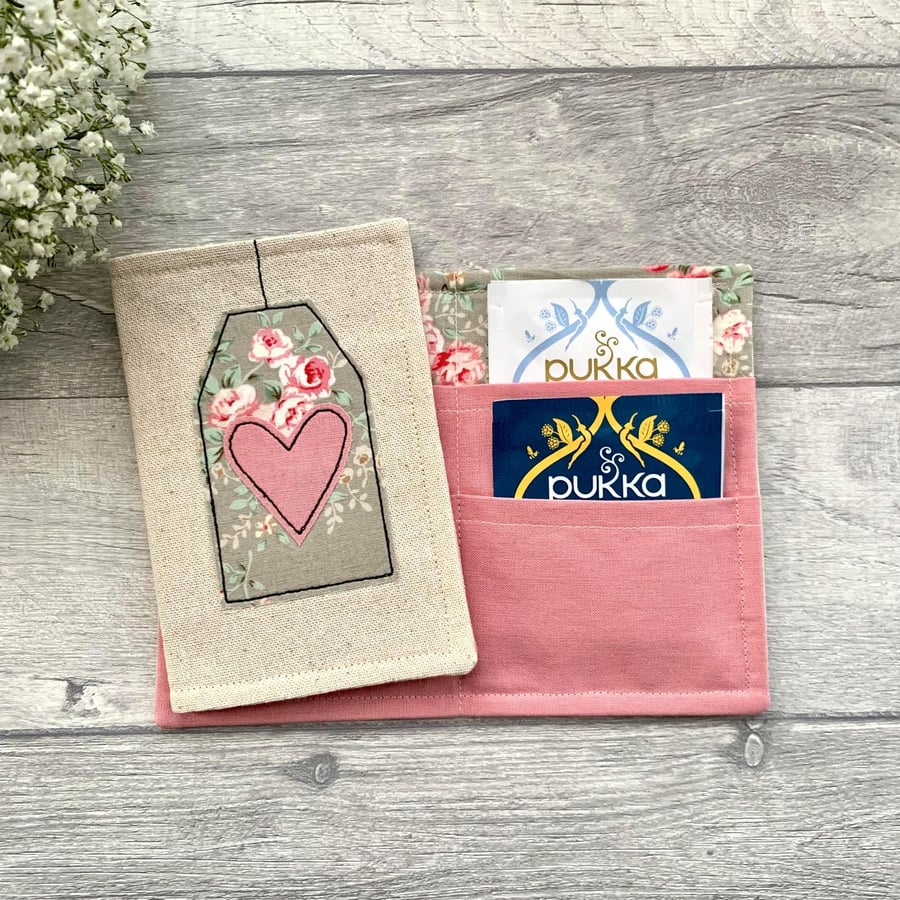 Tea bag wallet, tea bag holder