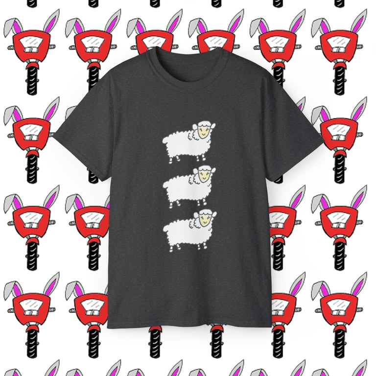 Cute Lamb Sheep Sheepy Sheepee Unisex Ultra Cotton Tshirt by Bikabunny