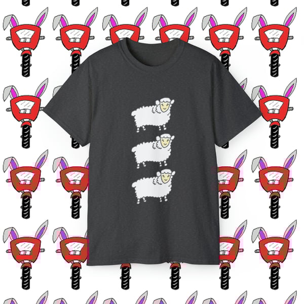 Cute Lamb Sheep Sheepy Sheepee Unisex Ultra Cotton Tshirt by Bikabunny