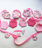 Bunting - pink patchwork style - Image 1