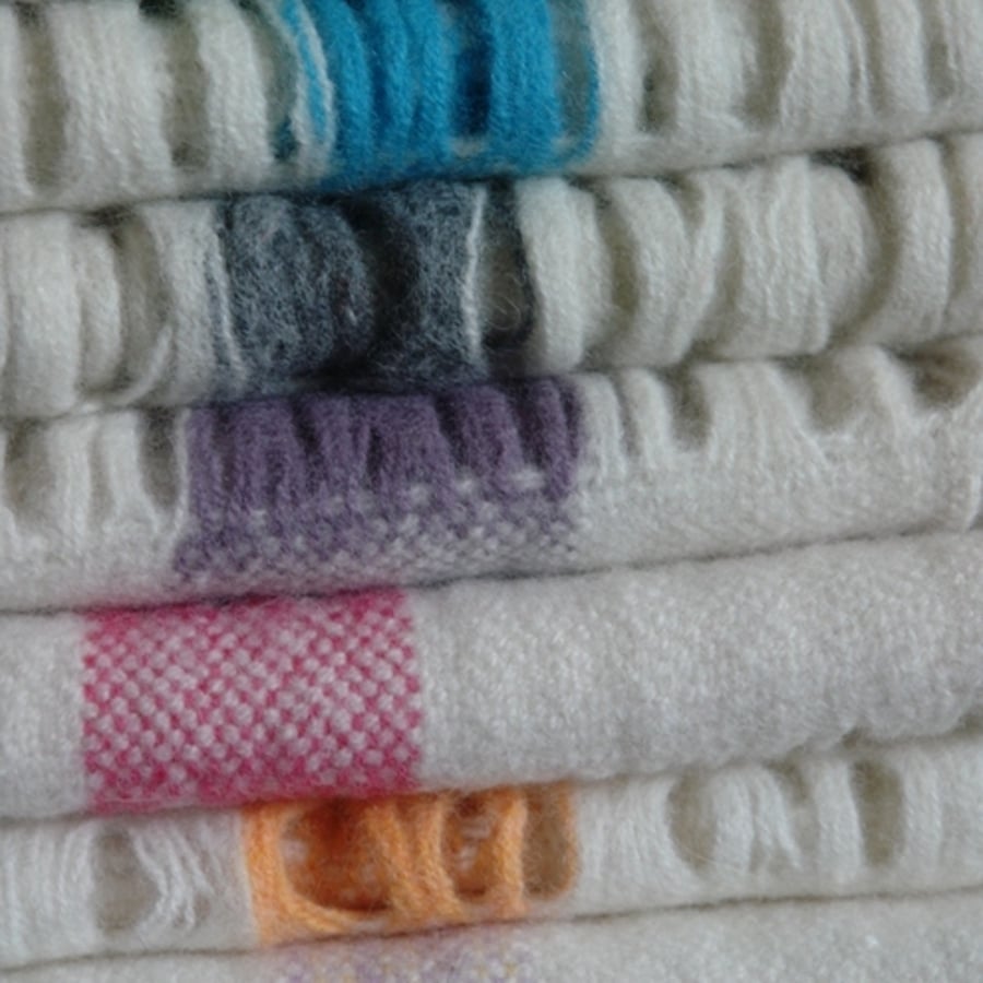 Hand Woven Lambswool Scarf