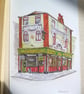 Shenanigans pub Liverpool watercolour print