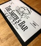 Personalised Bar Runner Home Bar Mat -Welcome To The (name) Bar - Image 5