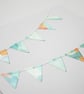 Bunting card blue - Image 2
