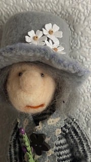 Iris - Handmade Art Doll