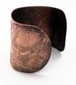 Large Bronze Crow Cuff - Image 5
