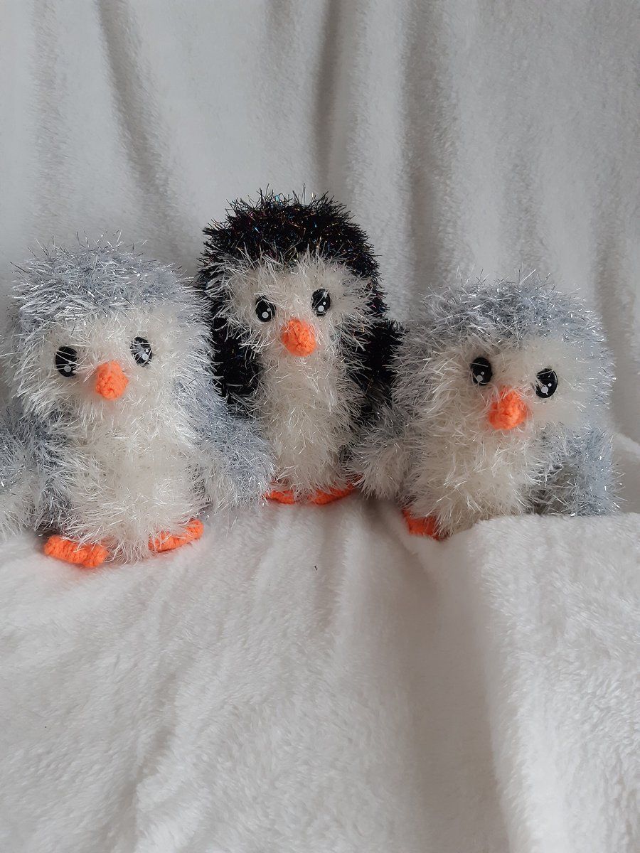Image of Penguin Family Soft Toys 