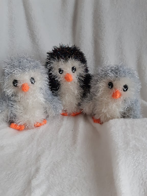 Penguin Family Soft Toys 