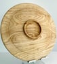 Hand Turned Ash Serving Platter - Image 2