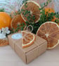 Natural Soy Wax Melts Gift Box Spiced Orange Botanical Scented Melts - Image 1