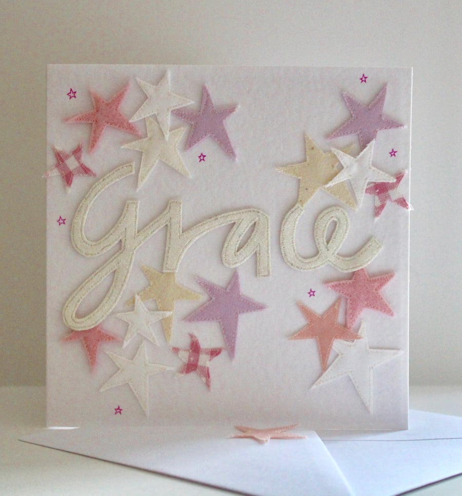Special Order for A.M. - 'A Card for Grace' - Handmade Card
