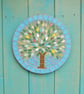 Spring Jewel Tree Hanging Garden Wall Plaque Decoration