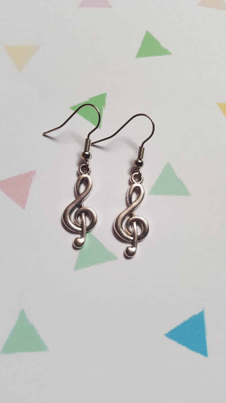 Musical Sol Key Earrings 