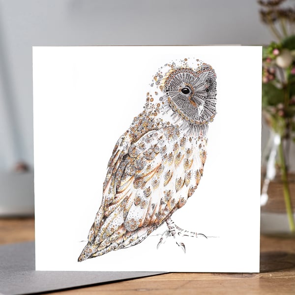 Barn Owl Greeting card