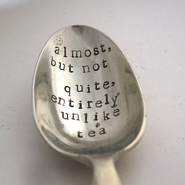 Teaspoon for not very good tea