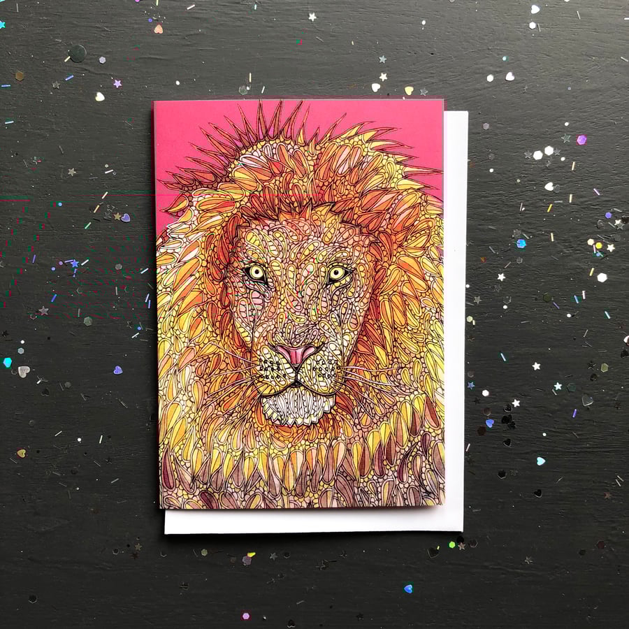 SALE! Lion Card