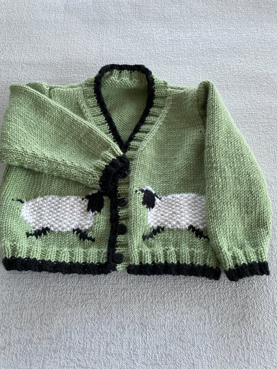 Sheep cardigan