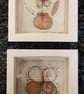Wire Flower in a Round Vase. Silver Gold Copper White & Natural Tone Artwork.  - Image 10